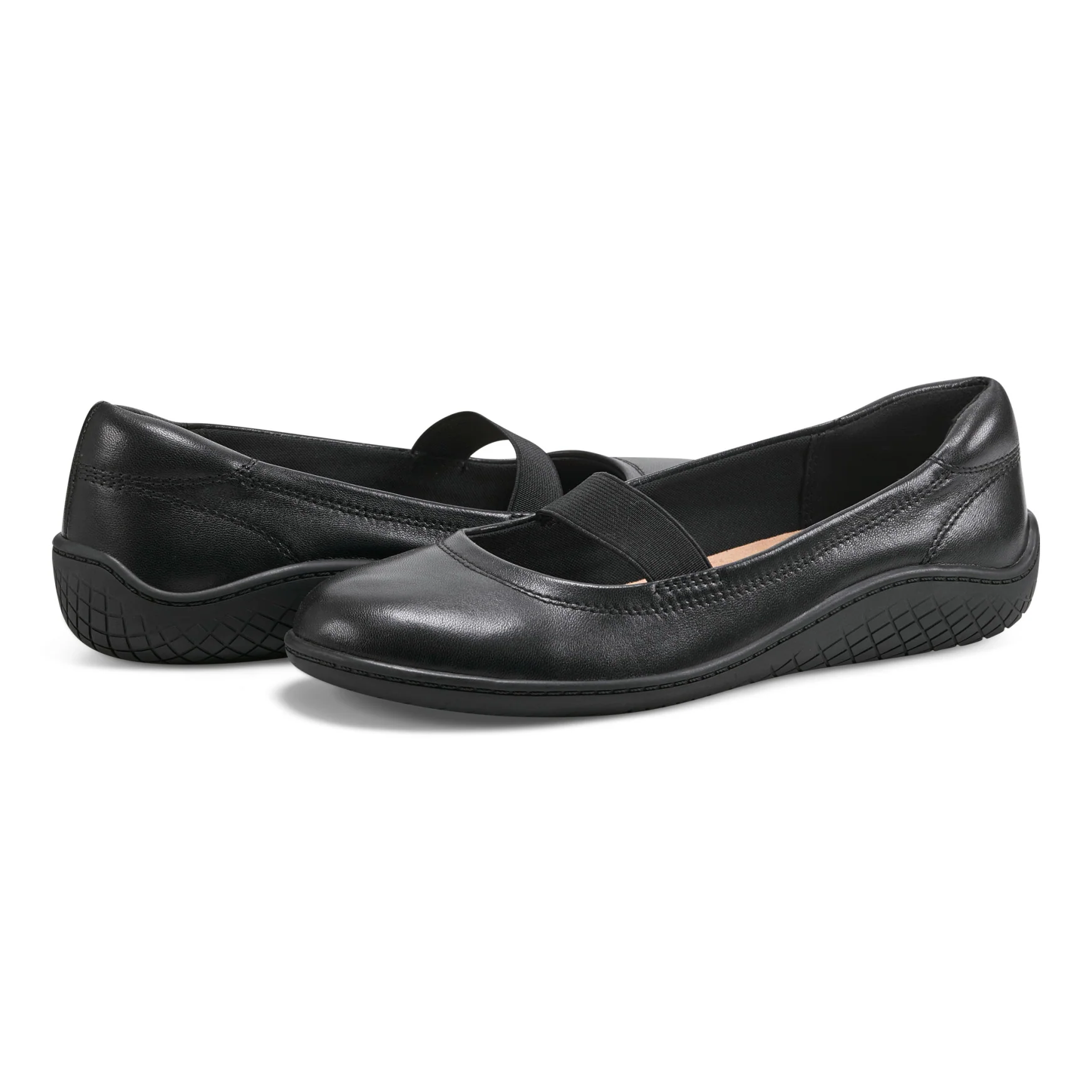 Golden Mary Jane Casual Ballet Flats - Image 7
