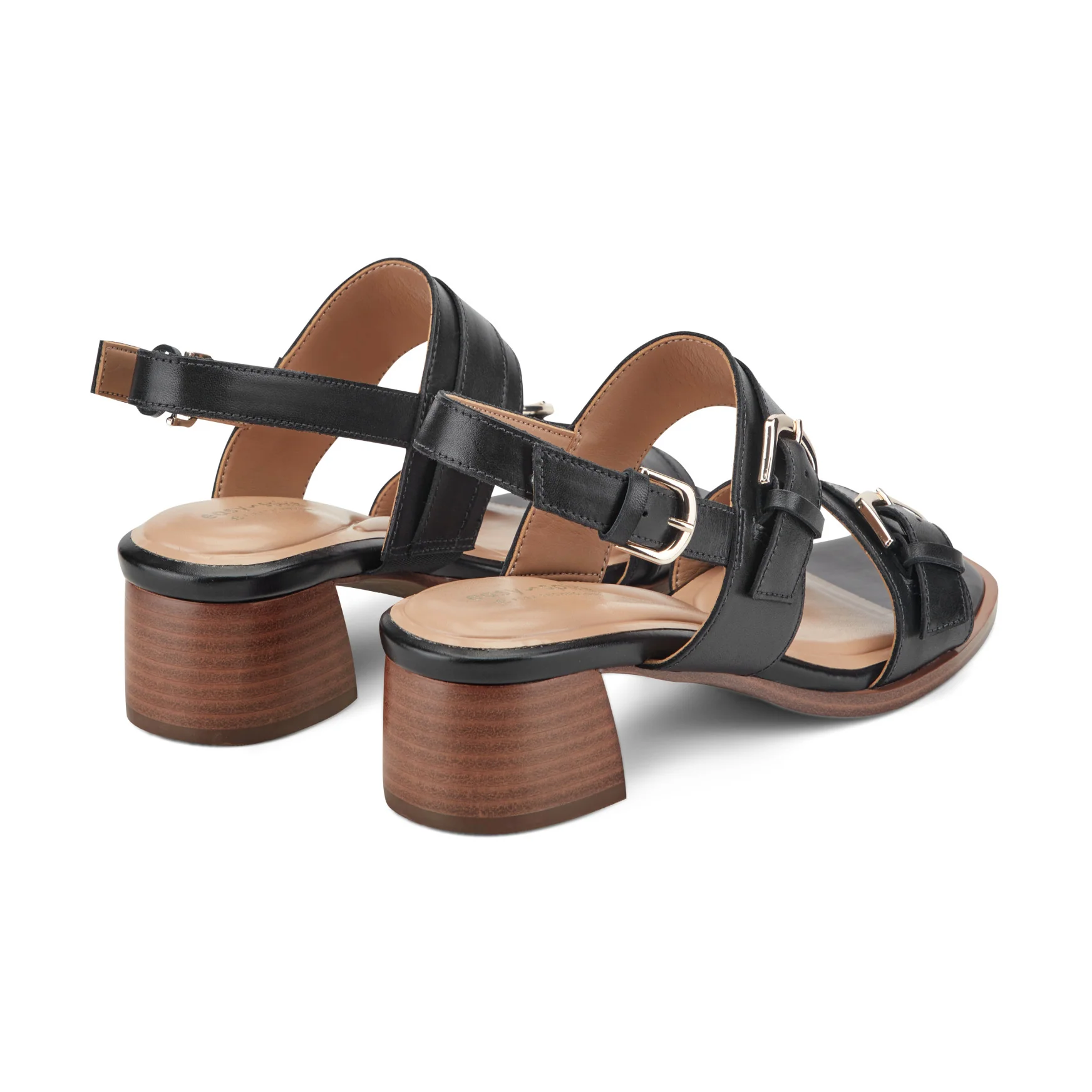 Hadiya Block Heel Sandals - Image 3