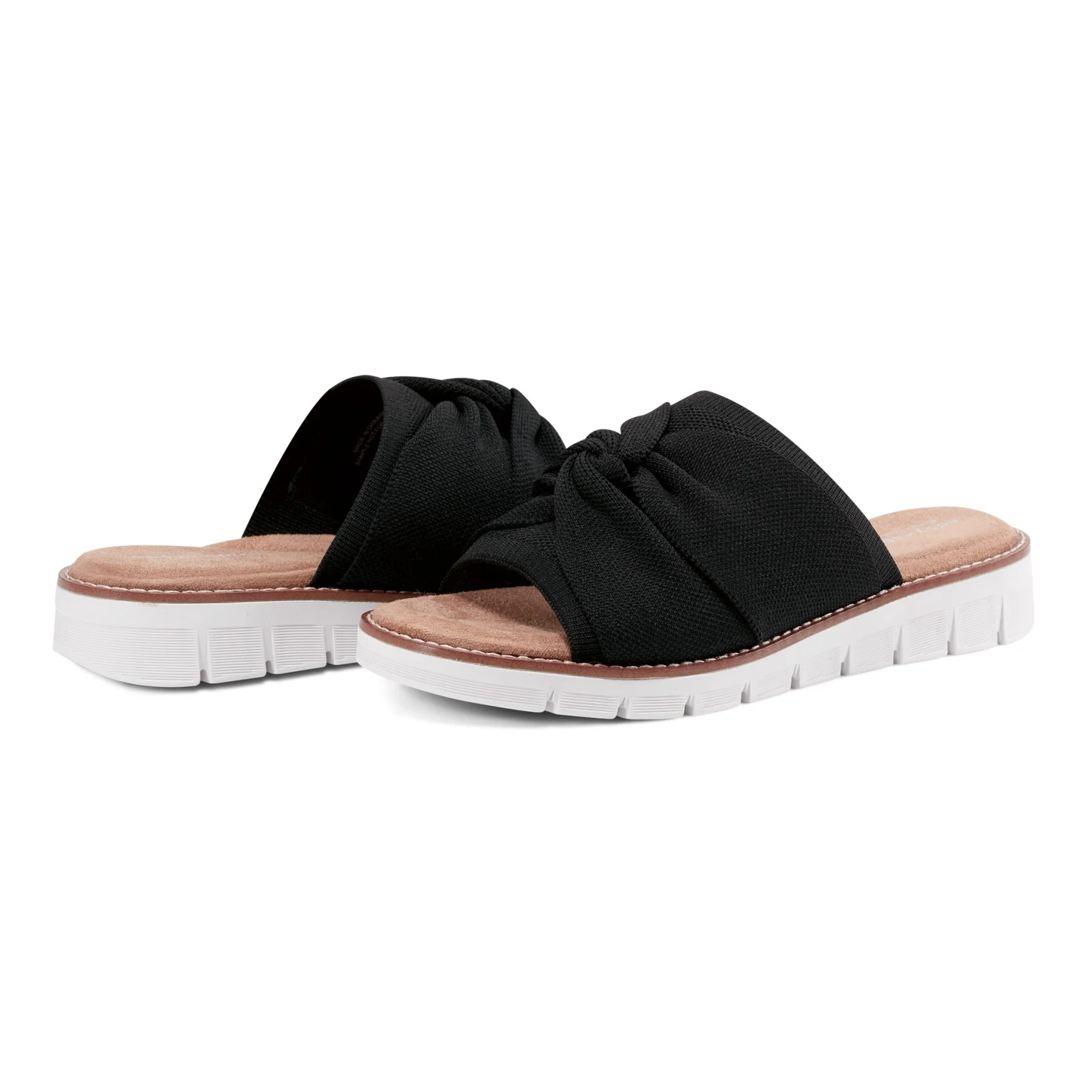 Josy Knotted Slide Sandals - Image 7