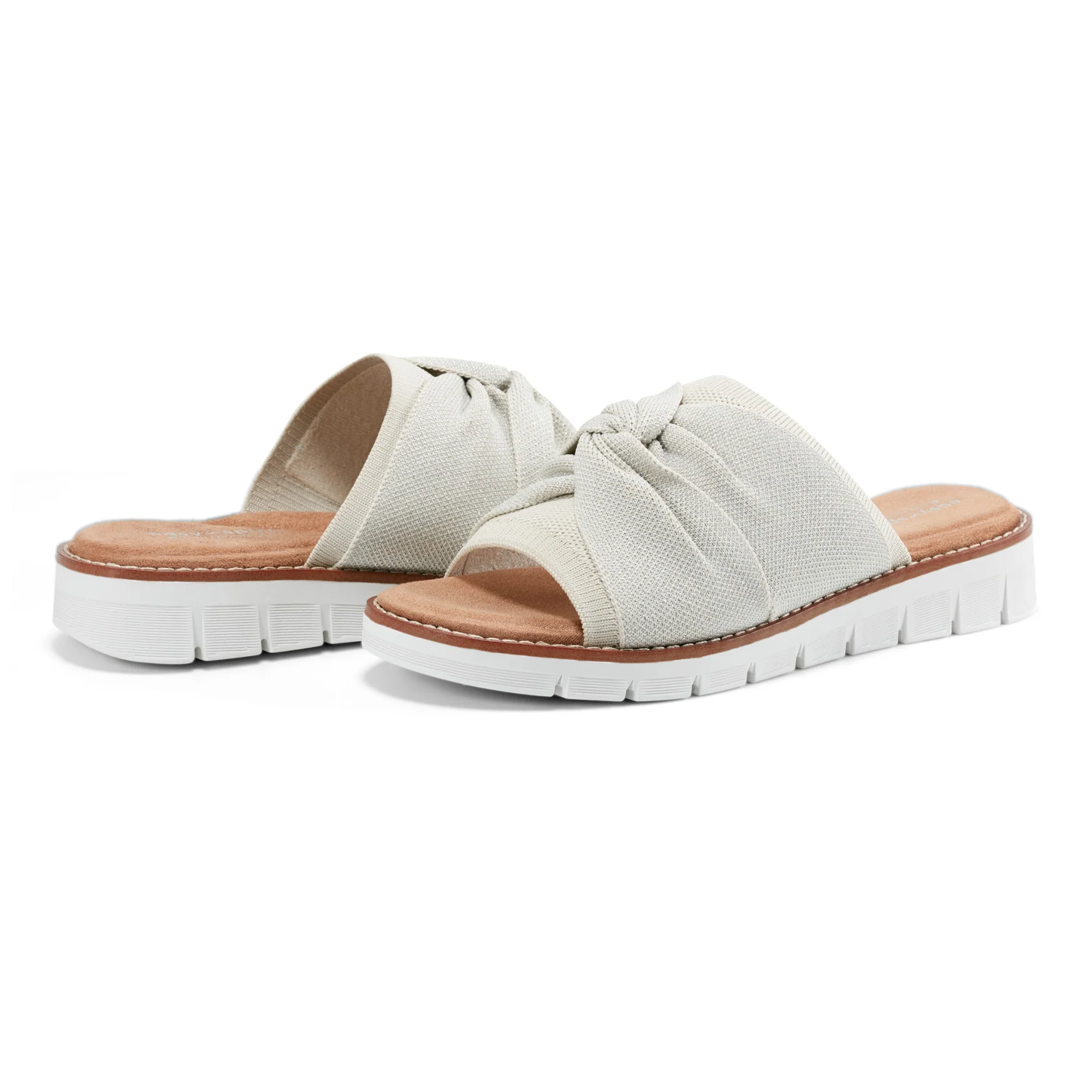 Josy Knotted Slide Sandals - Image 7